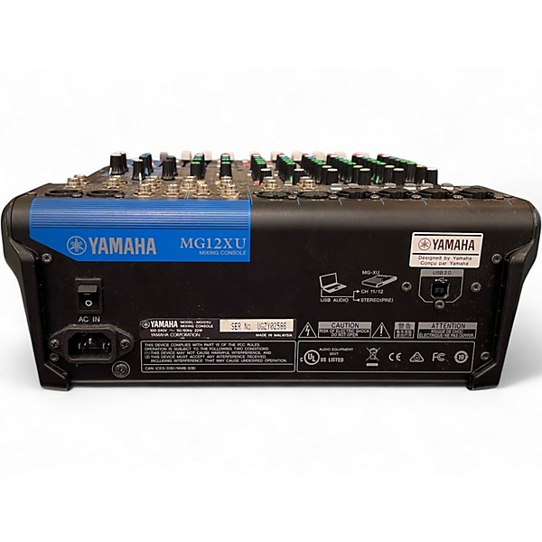 【美品】YAMAHA MG12XU Amazon | ヤマハ YAMAHA 12チャンネルミキシングコンソール