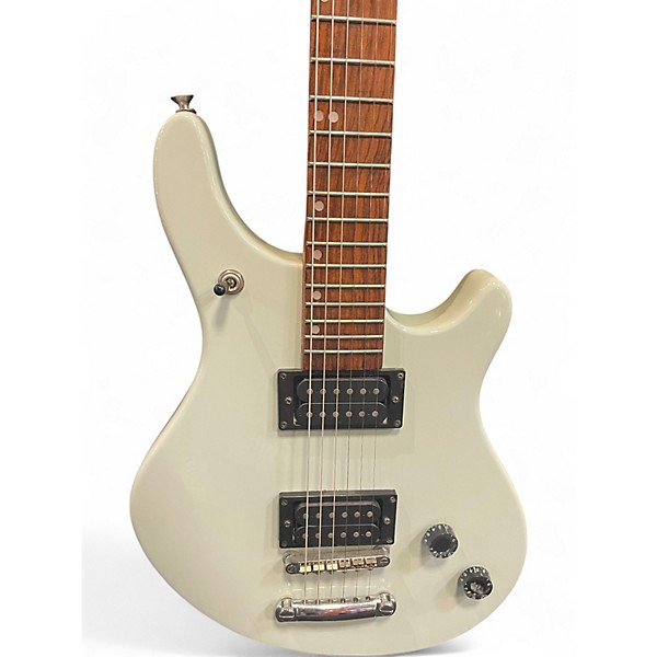 Used Washburn bt2 White Solid Body Electric Guitar