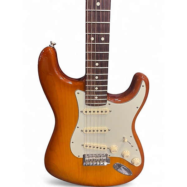 Used 2019 Fender American Performer Stratocaster SSS Honey Burst Solid Body Electric Guitar