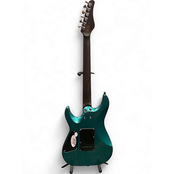Used Schecter Guitar Research Aaron Marshall Signature AM-6 Arctic Jade Solid Body Electric Guitar