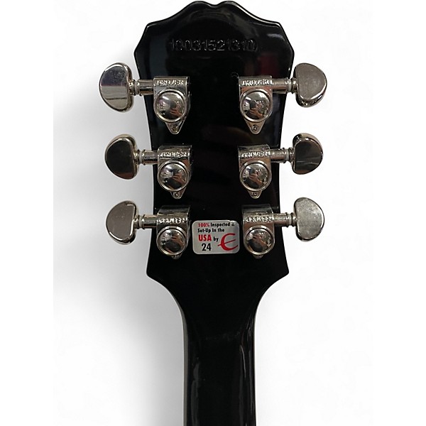 Used Epiphone Les Paul Studio Black Solid Body Electric Guitar