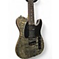 Used Michael Kelly 507-7 7-STRING SATIN BLACK BURL Solid Body Electric Guitar
