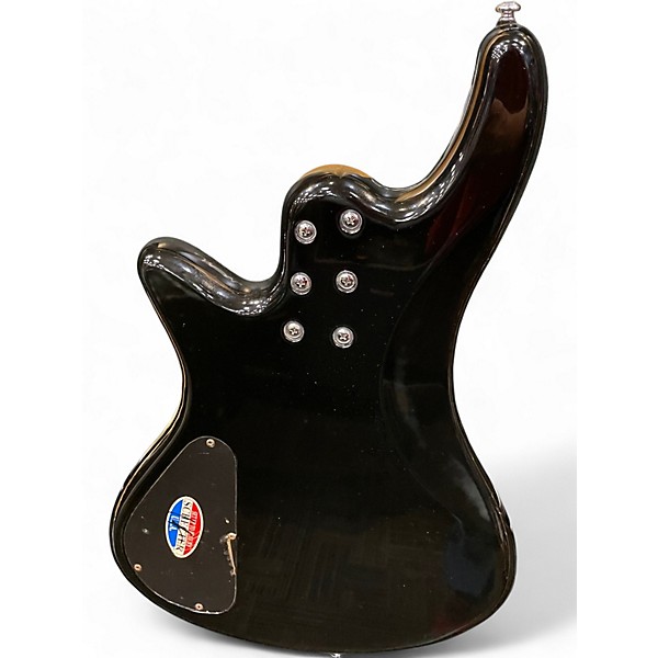 Used Schecter Guitar Research DIAMOND SERIES STILETTO DELUXE 4 Black Electric Bass Guitar