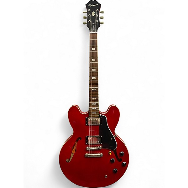Used Epiphone ES335 Pro Cherry Hollow Body Electric Guitar