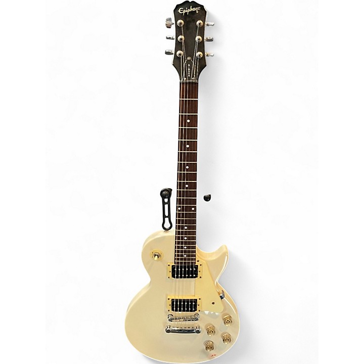 Used Epiphone Les Paul 100 Bolt On WHITE Solid Body Electric
