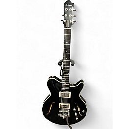 Used Eastman ROMEO NYC Black Hollow Body Electric Guitar