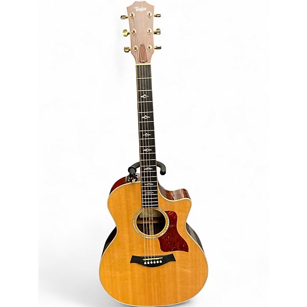 Used Taylor 814CE Natural Acoustic Electric Guitar