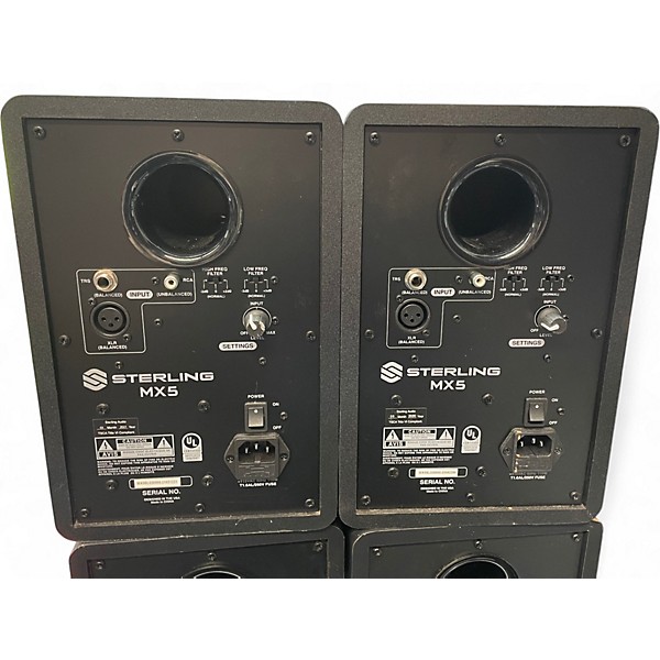 Used Sterling Audio MX5 Pair Powered Monitor