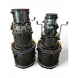 Used PDP by DW 8 Piece Double Drive Metallic Green Drum Kit