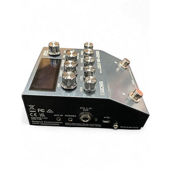 ギター BOSS AMP & CABINET IR-200 Amazon.com: BOSS IR-200 AMP & IR CABINET PEDAL – Pedal-based