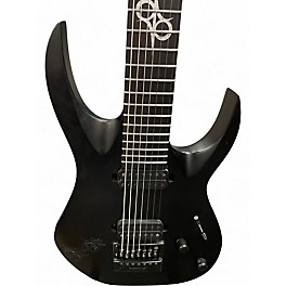 Used Solar Guitars A1.7C Satin Black Solid Body Electric Guitar