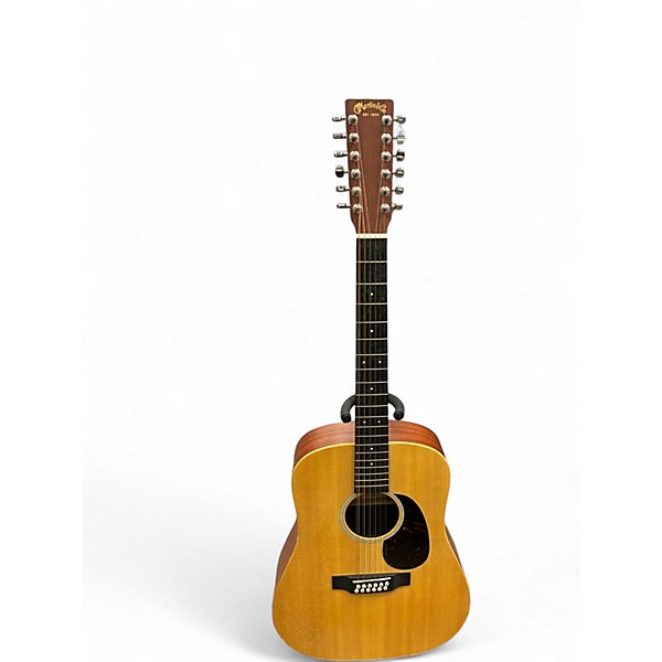Used Martin X SERIES 12 STRING Natural 12 String Acoustic Electric Guitar