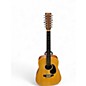 Used Martin X SERIES 12 STRING Natural 12 String Acoustic Electric Guitar thumbnail