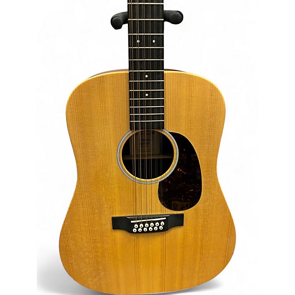 Used Martin X SERIES 12 STRING Natural 12 String Acoustic Electric Guitar