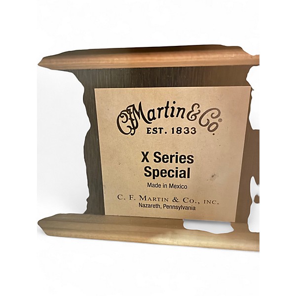 Used Martin X SERIES 12 STRING Natural 12 String Acoustic Electric Guitar