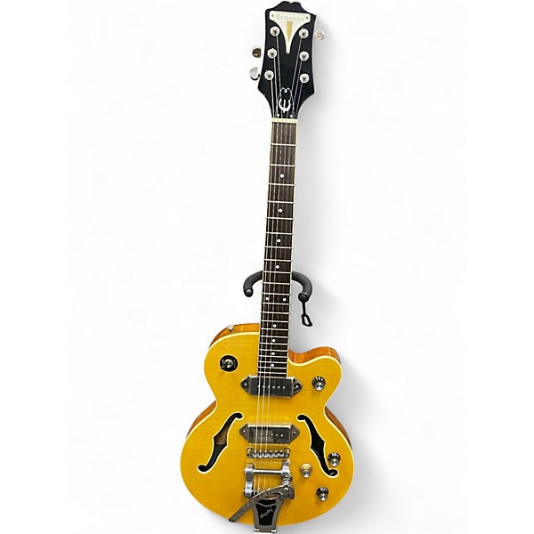 は*さ様 Epiphone Wildkat Natural Flame ハードケ Used Epiphone Wildkat Natural Hollow Body Electric Guitar