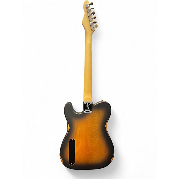 Used Slick SL-54 Relic Sunburst Solid Body Electric Guitar