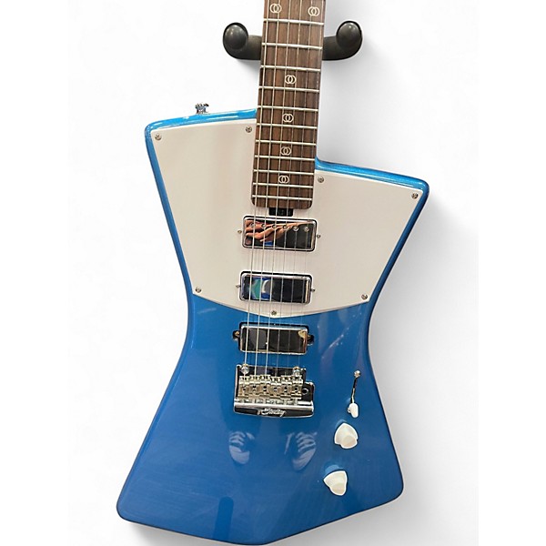 Used Sterling by Music Man St. Vincent Signature Baltic Blue Solid Body Electric Guitar