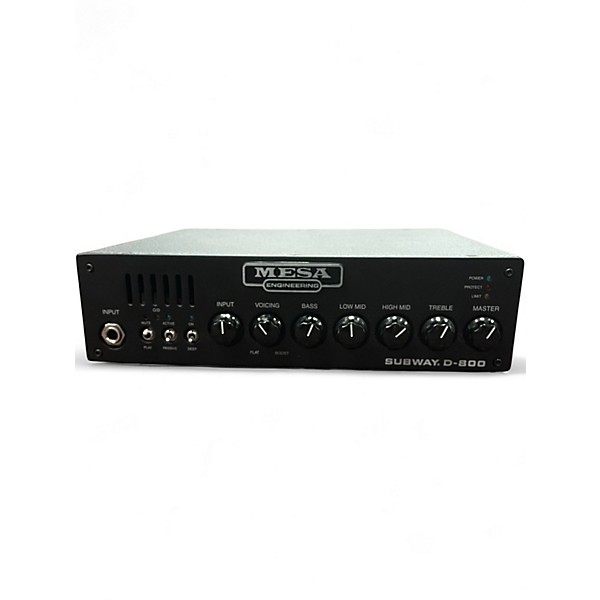 Used MESA/Boogie SUBWAY D-800 HEAD Bass Amp Head