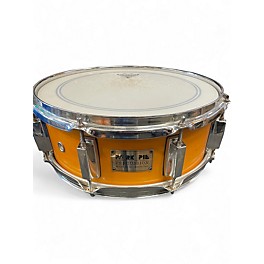 Vintage 1998 Pork Pie 13X5 MAPLE Trans Orange Drum