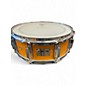 Vintage 1998 Pork Pie 13X5 MAPLE Trans Orange Drum thumbnail