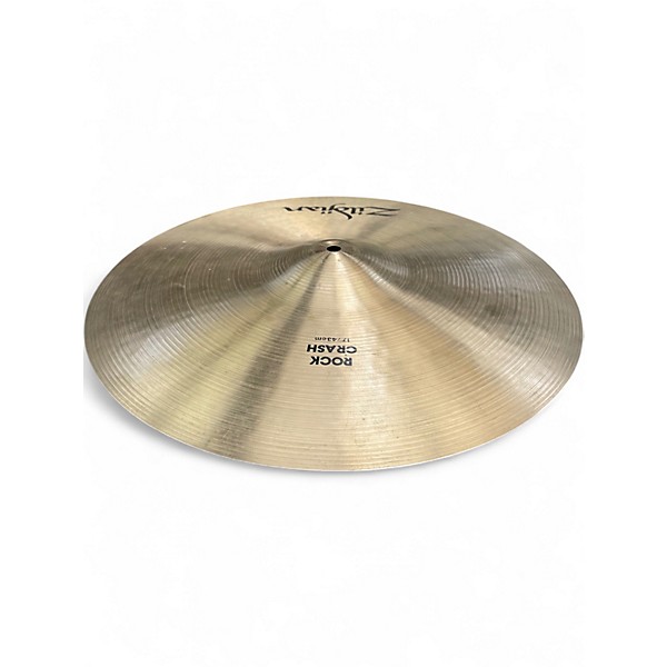 Used Zildjian 17in Rock Crash Cymbal