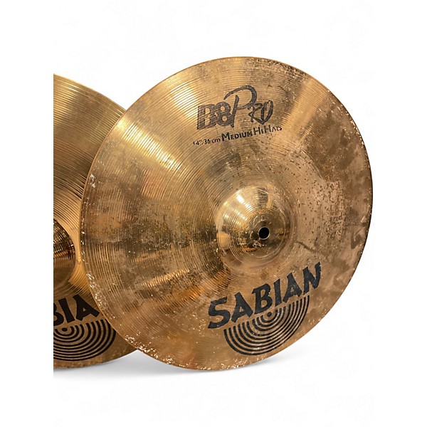 Used SABIAN 14in B8 Pro Hi Hat Pair Cymbal