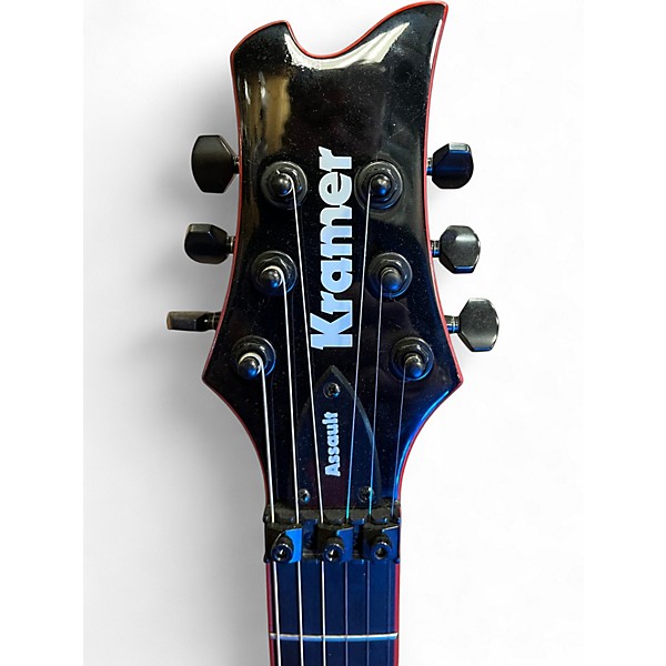 Kramer Assault ブラックエレキギター Used Kramer ASSAULT Black Solid Body Electric Guitar Black