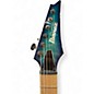 Used Ibanez MADE IN JAPAN PRESTIGE RG652AHMFX NEBULA GREEN BURST Solid Body Electric Guitar