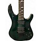 Used Hamer DIABLO Green Solid Body Electric Guitar