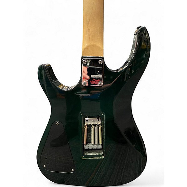 Used Hamer DIABLO Green Solid Body Electric Guitar
