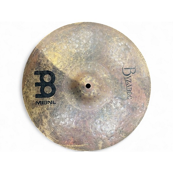 Used MEINL 14in Byzance Dark Hi Hat Pair Cymbal