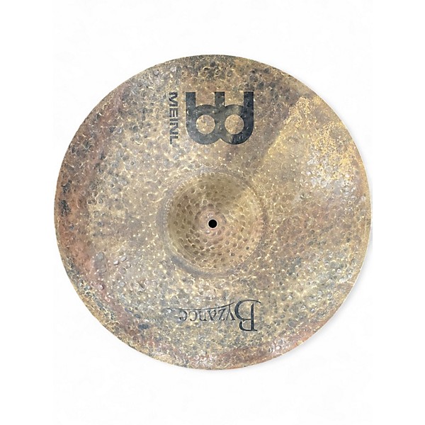 Used MEINL 14in Byzance Dark Hi Hat Pair Cymbal