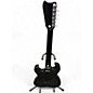 Used Silvertone 1449 Black Sparkle Solid Body Electric Guitar