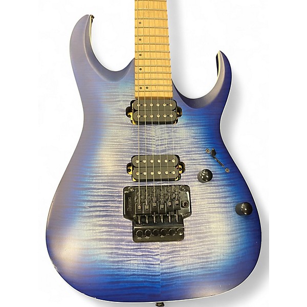 Used Ibanez 1P-01 Blue Burst Solid Body Electric Guitar