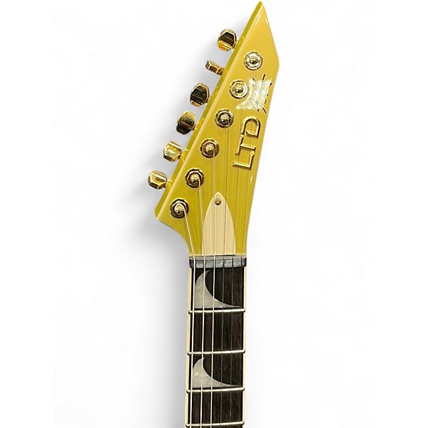 Used ESP KHV Gold Solid Gold Solid Body Electric Guitar