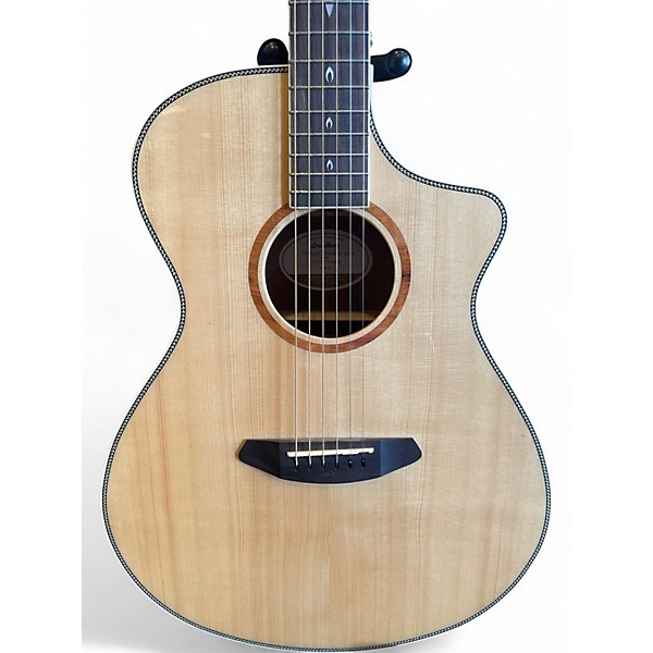 Used Breedlove PURSUIT CONCERT 25TH Natural Acoustic Electric Guitar