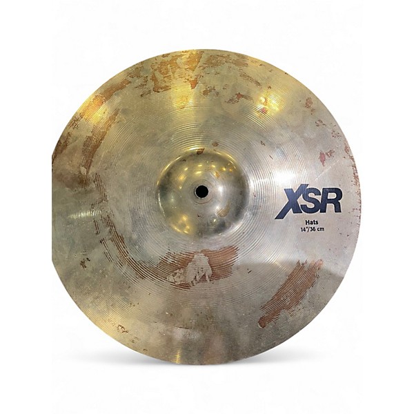 Used SABIAN 14in XSR HI HAT PAIR Cymbal