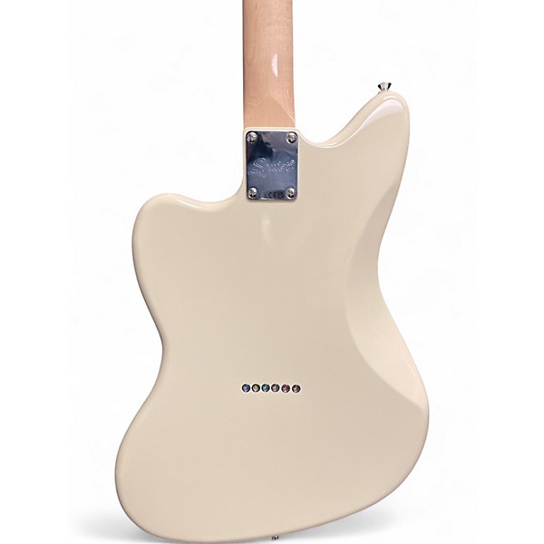 Used Squier PARANORMAL JAZZMASTER 7 12 STRING White Solid Body Electric Guitar