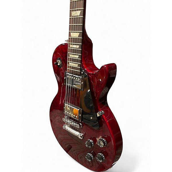 Used Gibson Les Paul Studio Cherry Solid Body Electric Guitar