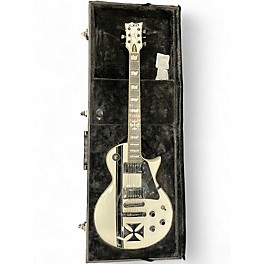 Used ESP LTD James Hetfield Signature Iron Cross White Solid Body Electric Guitar