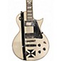 Used ESP LTD James Hetfield Signature Iron Cross White Solid Body Electric Guitar