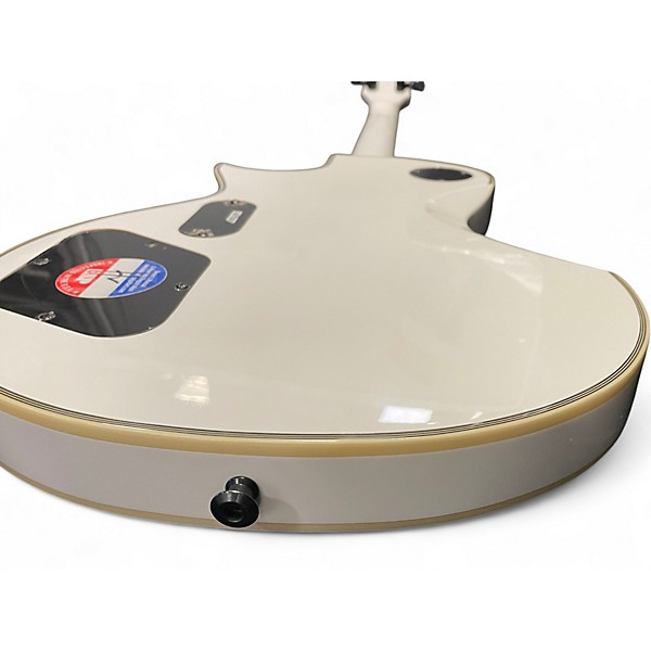 Used ESP LTD James Hetfield Signature Iron Cross White Solid Body Electric Guitar