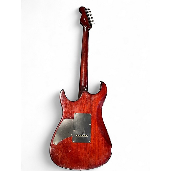 Used Fender Showmaster Trans Orange Solid Body Electric Guitar