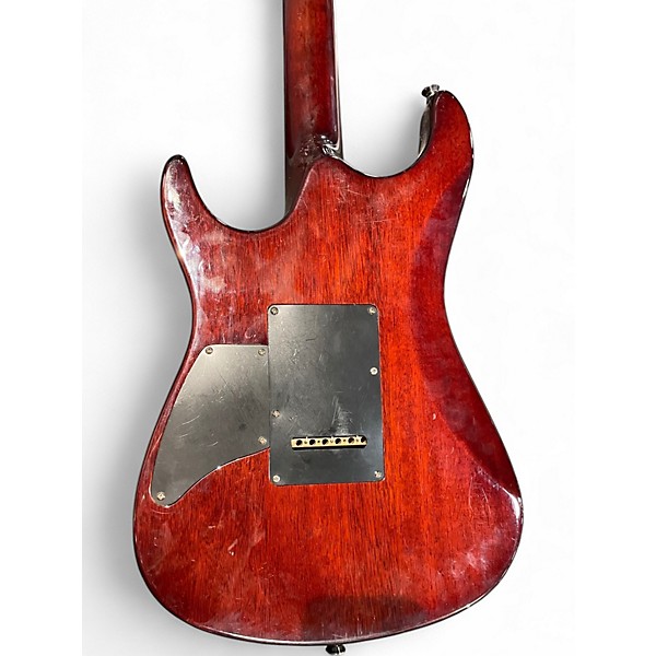 Used Fender Showmaster Trans Orange Solid Body Electric Guitar