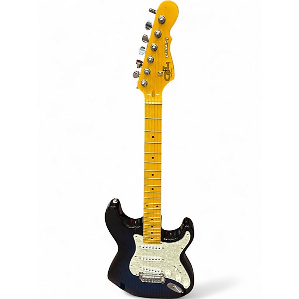 ギター G&L Legacy Tribute MOD Used G&L Tribute Legacy Blue Burst Solid Body Electric