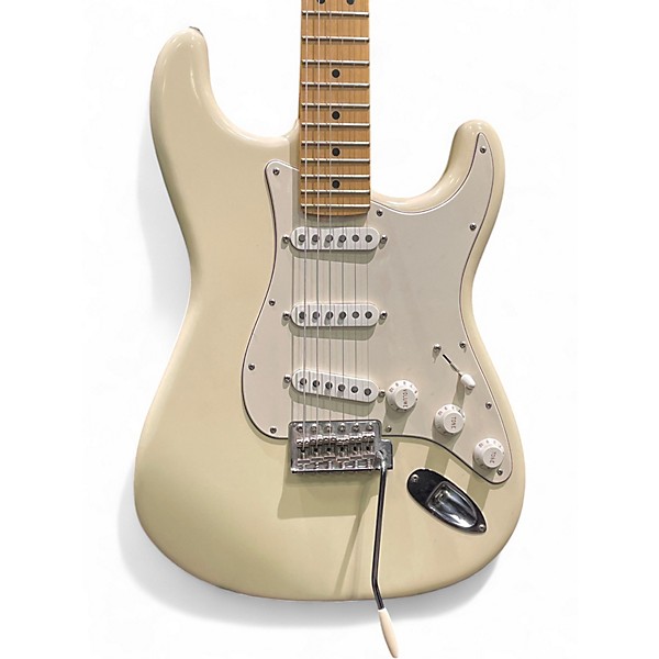 Used Fender American Special Stratocaster Olympic White Solid Body Electric Guitar