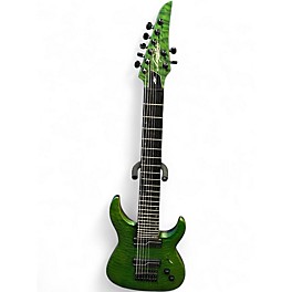 Used Legator N8SS Green Flame Solid Body Electric Guitar