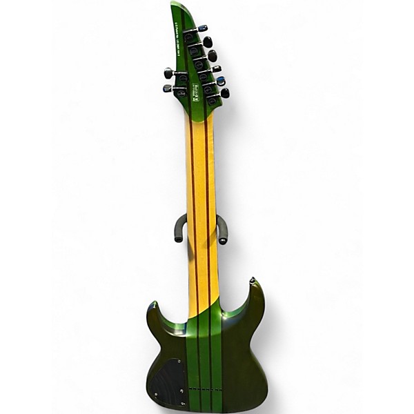 Used Legator N8SS Green Flame Solid Body Electric Guitar