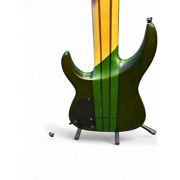 Used Legator N8SS Green Flame Solid Body Electric Guitar